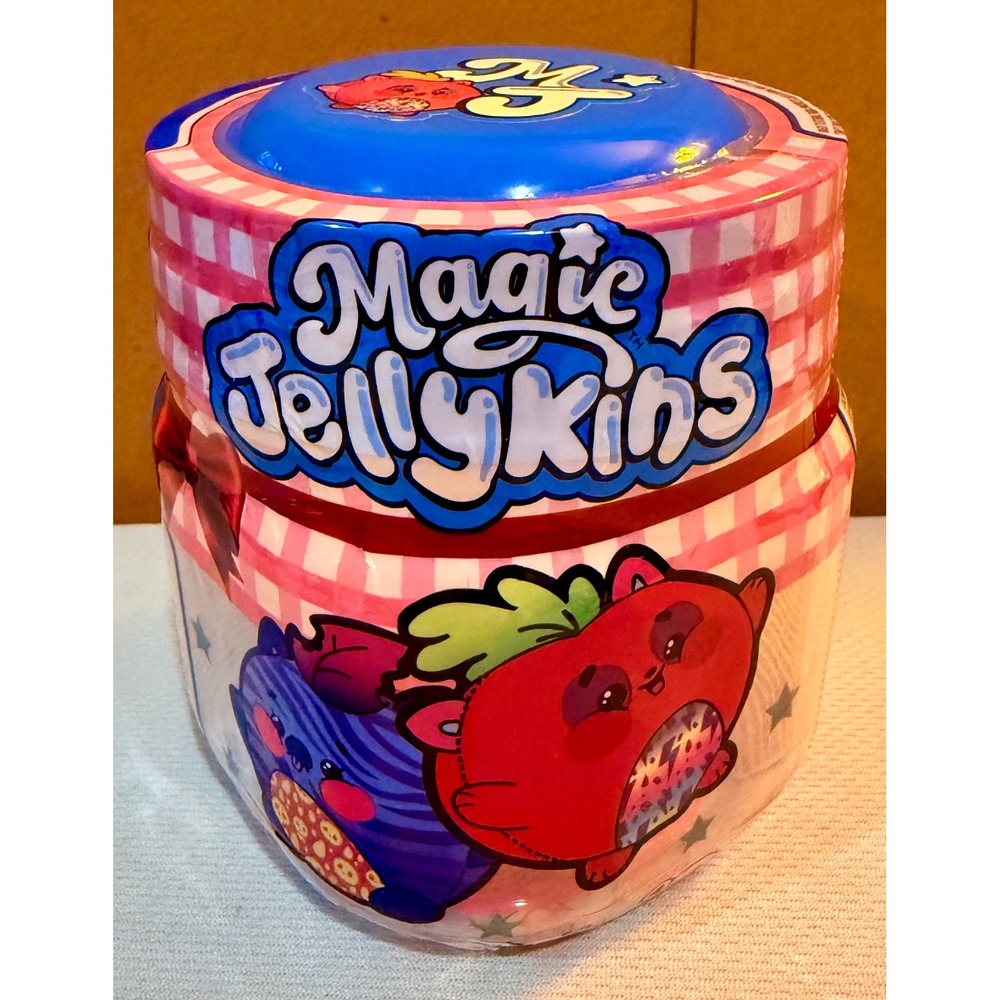 Magic Jellykins Mystery Plush Jar Kids NEW SEALED Surprise Toy BLUE